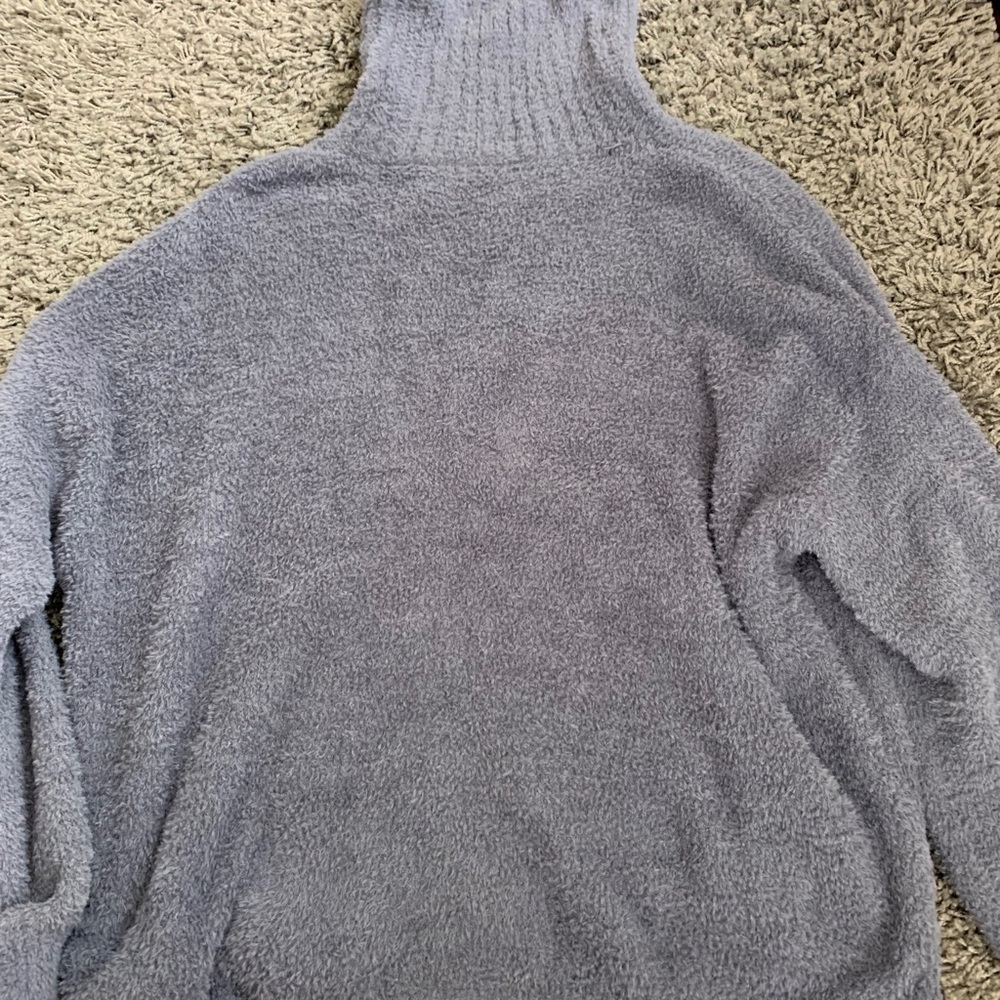 fuzzy sweater